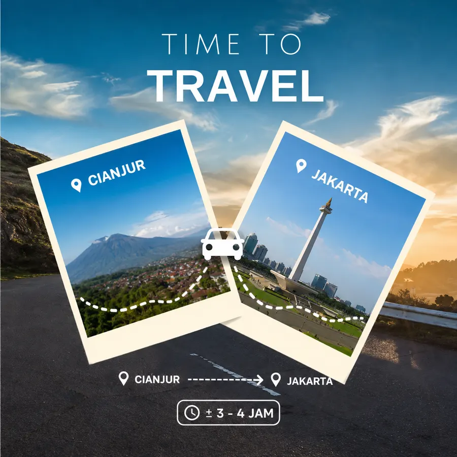 Travel Cianjur ke Jakarta (Dalam Kota) — DenyTrans Shuttle
